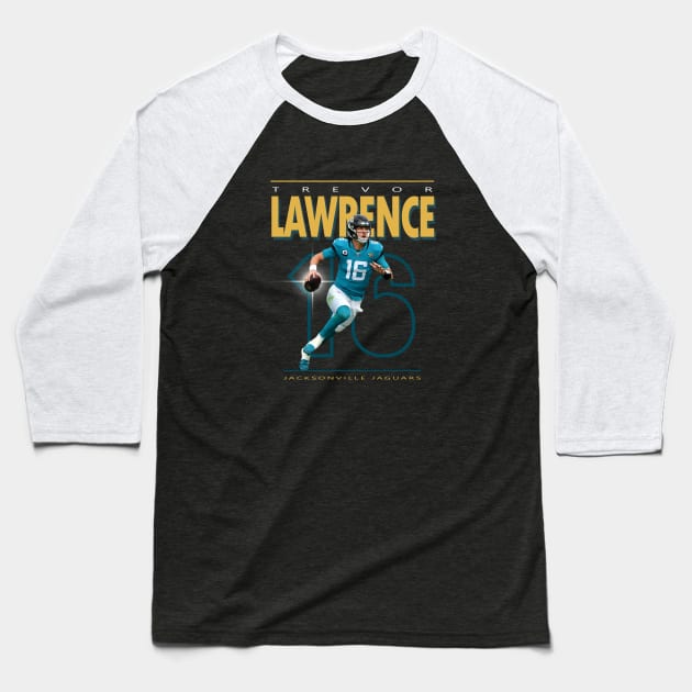 Trevor Lawrence Baseball T-Shirt by BVHstudio